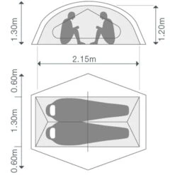 EXPED Lyra II - 2-Personen-Zelt -Kuppel Zelte Geschaft exped lyra ii 2 personen zelt ep 7640445457279 2