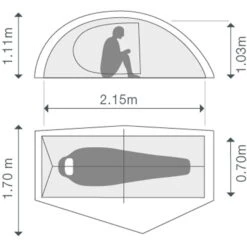 EXPED Mira I HL - Leichtes 1-Personen-Zelt 8 EXPED Mira I HL - Leichtes 1-Personen-Zelt -Kuppel Zelte Geschaft exped mira i hl leichtes 1 personen zelt ep 7640445457149 0