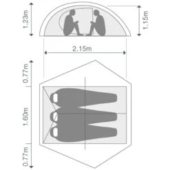 EXPED Mira III HL - Leichtes 3-Personen-Zelt -Kuppel Zelte Geschaft exped mira iii hl leichtes 3 personen zelt ep 7640445457200 0