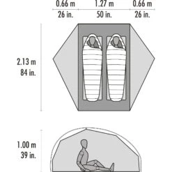 MSR FreeLite 2 V3 - 2 Personen Zelt -Kuppel Zelte Geschaft msr freelite 2 v3 personen zelt tan cd 11515 3