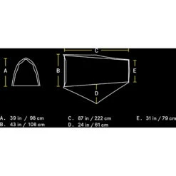 NEMO Hornet OSMO 1P - 3-Seasons Zelt -Kuppel Zelte Geschaft nemo hornet osmo 1p zelt birch bud goodnight gray nem 811666034052 0