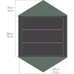 Sea To Summit Ikos TR3 - 3-Personen-Zelt -Kuppel Zelte Geschaft sea to summit ikos tr3 3 personen zelt laurel wreath sts ats043281 182002 3
