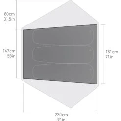 Sea To Summit Telos TR3 Plus - 3 Personen Zelt -Kuppel Zelte Geschaft sea to summit telos tr3 plus 3 personen zelt green sts ats2040 02180406 2
