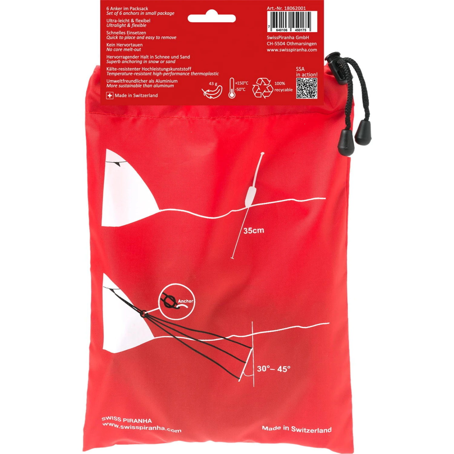 SwissPiranha Schnee & Sand Anker 5 SwissPiranha Schnee & Sand Anker – Bild 5