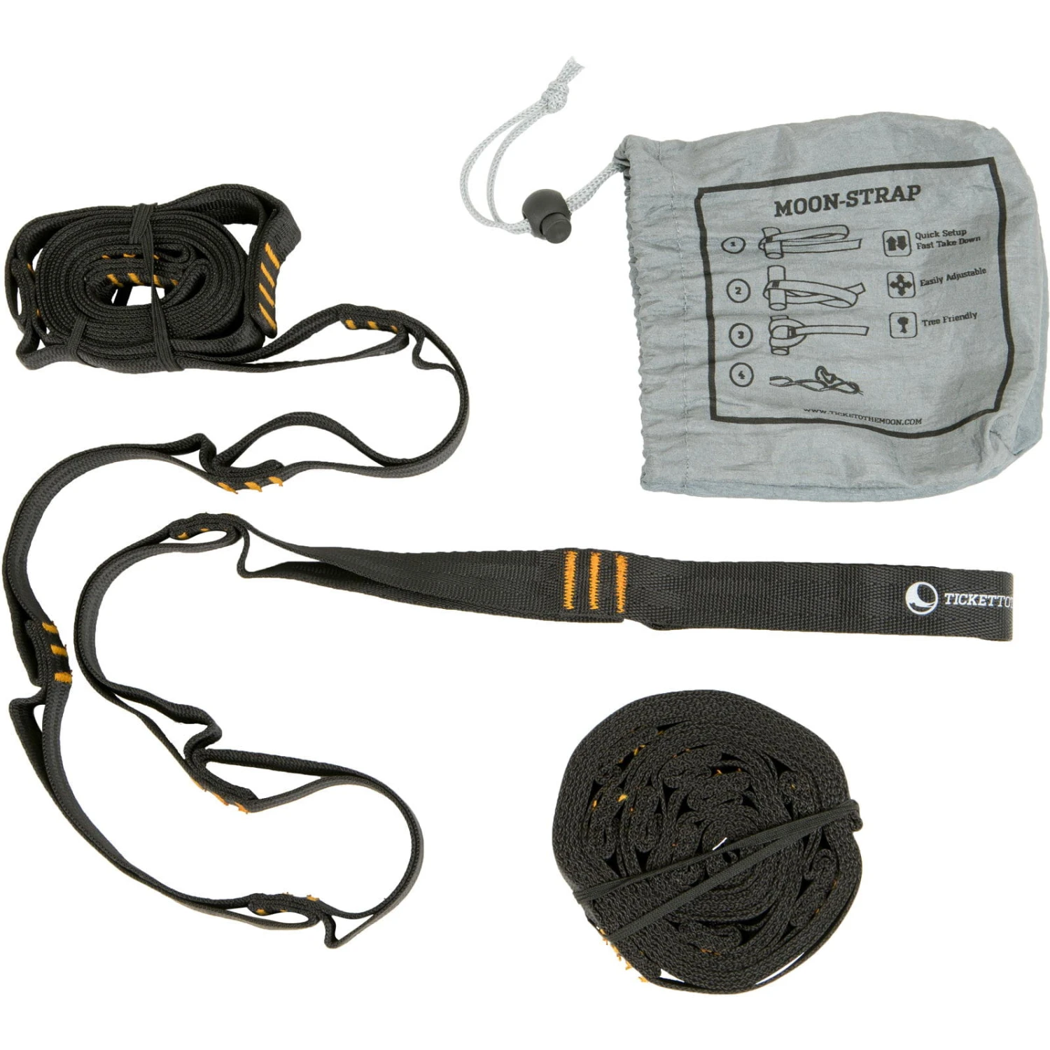 TICKET TO THE MOON Moon Straps - Hängemattenaufhängung 1 TICKET TO THE MOON Moon Straps - Hängemattenaufhängung