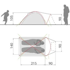 VAUDE Campo Compact XT 2P - Zwei-Personen-Zelt 8 VAUDE Campo Compact XT 2P - Zwei-Personen-Zelt -Kuppel Zelte Geschaft vaude campo compact xt 2p zwei personen zelt vau 14221 1700 6