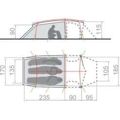 VAUDE Mark XT 3P - Expeditionszelt 5 VAUDE Mark XT 3P - Expeditionszelt -Kuppel Zelte Geschaft vaude mark xt 3p expeditionszelt green vau 14218 4000 2