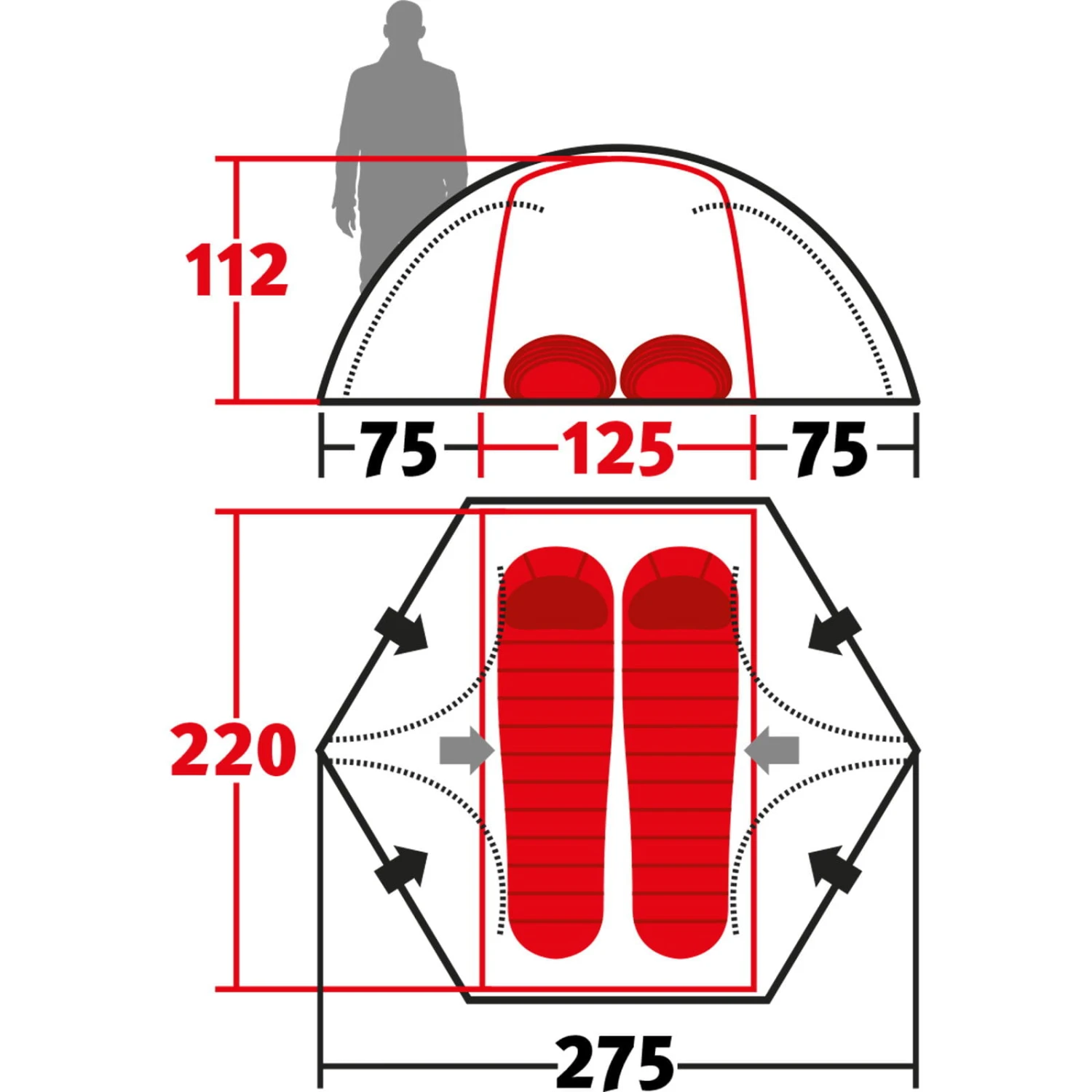 Wechsel Forum 4 2 Unlimited Line - 2-Personen-Zelt 3 Wechsel Forum 4 2 Unlimited Line - 2-Personen-Zelt – Bild 3